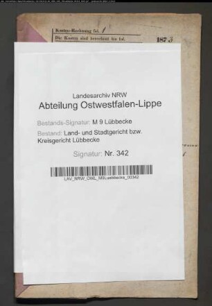 Erblasser: Brockmeyer, Wilhelm, geb. Blase; Erblasser: Brockmeyer, Wilhelmine, geb. Brockmeyer; Erblasser: Brockmeyer, Charlotte, geb. Horstmeyer: Abschluss eines Erbvertrags