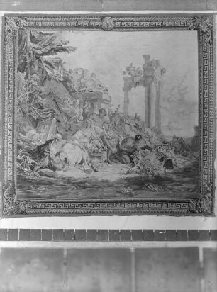 Bacchus und Ariadne (Aus der Folge von Teppichen zu Götterliebschaften)