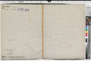 Wormbach (Schmallenberg), Flurbereinigung Obringhausen, Bl. 9 Schätzungsriß Schmallenberg Flur 17
