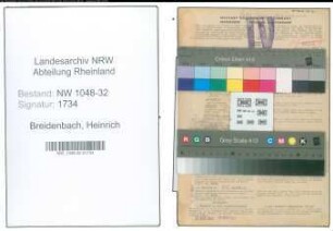 Entnazifizierung Heinrich Breidenbach , geb. 03.01.1914 (Beamter)