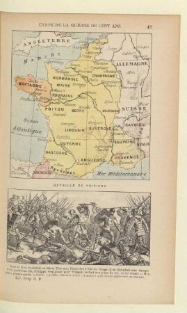 Carte de la guerre de Cent Ans