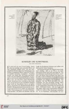 Künstler und Kunstpreise, [1]