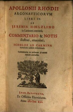 Apollonii Rhodii Argonauticorum libri IV