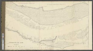 Stromkarte der Elbe. Section I. : Obermarschacht. Niedermarschacht. Rönne. Geesthacht.