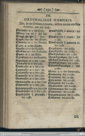 De Ordinalibus Numeris