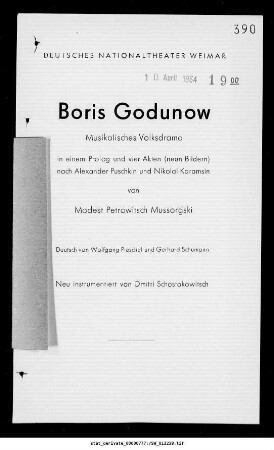 Boris Godunow