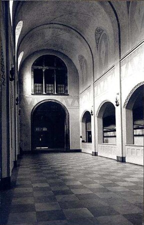 Fischer, Theodor; Wiesbaden; Museum - Flur
