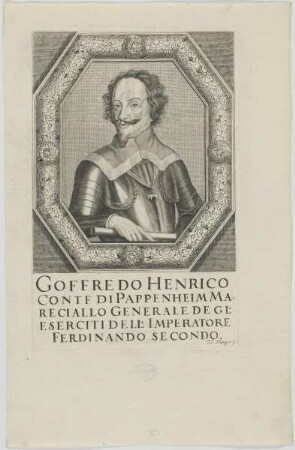 Bildnis des Goffredo Henrico, Conte di Pappenheim