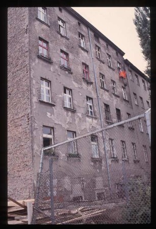 Diapositive: Forster Straße 16-17, 1981