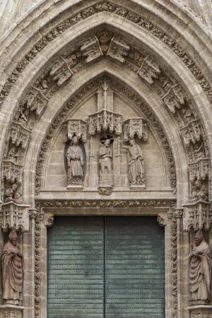 Puerta del Bautismo — Tympanon