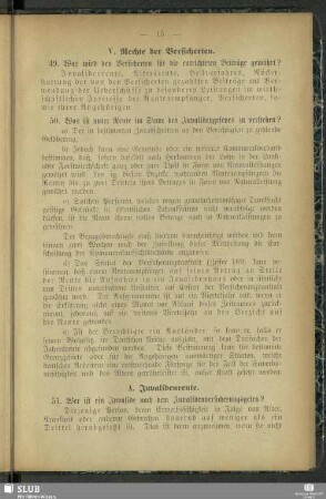 V. Rechte der Versicherten