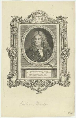 Bildnis des Nicolas Boileauv Despreavx