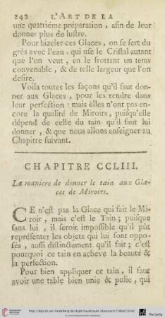 Chapitre CCLIII