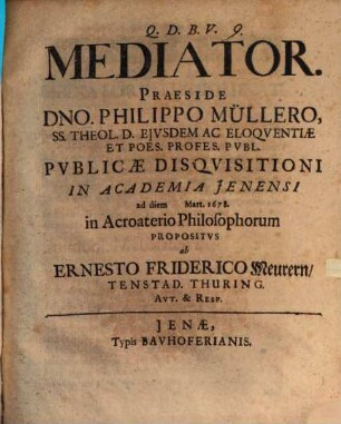 Mediator