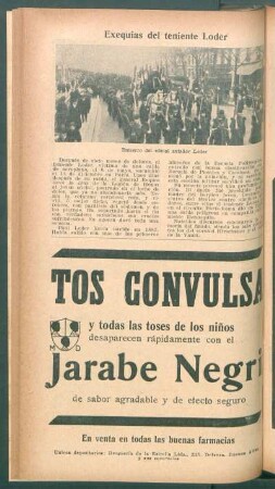 Exequias del teniente Loder