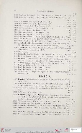 Graecia (Nr. 2168 - 2322)
