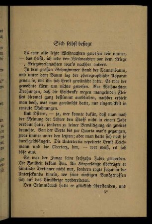 67-73, Sich selbst besiegt
