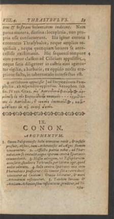 IX. Conon.
