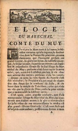 Eloge de tres-haut ... Seigneur ... Louis Nicolas-Victor de Felix
