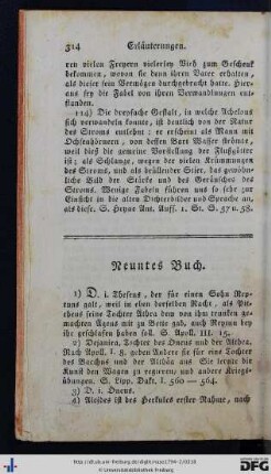 Neuntes Buch.