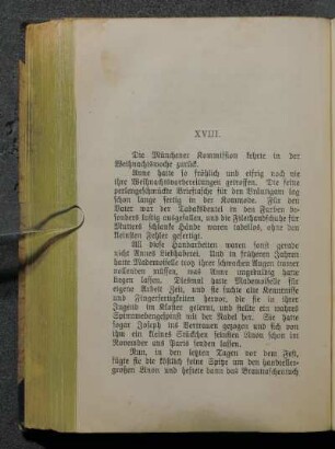 XVIII. Kapitel