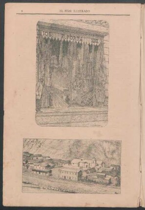 [Vista del pueblo de San Juan de Matucana.]