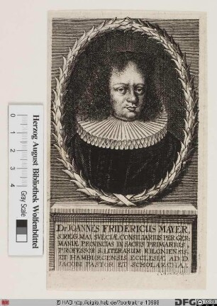 Bildnis Johann Friedrich Mayer