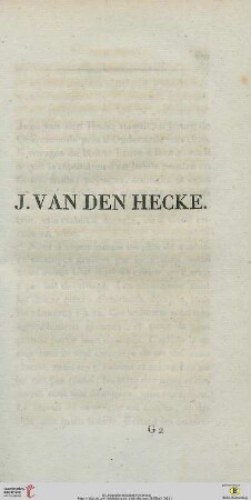 J. van den Hecke