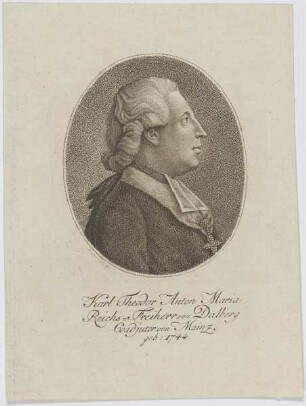 Bildnis des Karl Theodor Anton Maria Reichs-Freiherr von Dalberg