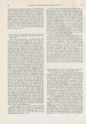 795-796 [Rezension] Rickers, Folkert, Das Petrusbild Luthers