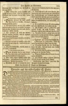 Die erste Epistel S. Petri