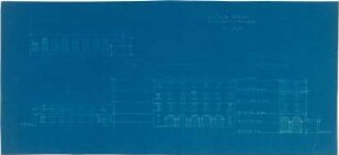 Fischer, Theodor; Bad Kissingen; Kurhaus-Hotel - Speisesaal Hofseite (Schnitt)
