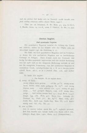 Zweites Kapitel.