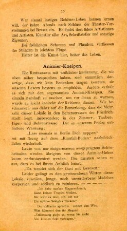 Animier-Kneipen.