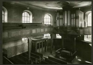 protestantische Kirche, Inneres