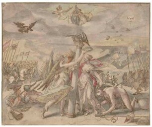 Die Eroberung der Festung Raab (Allegorie auf die Türkenkriege)