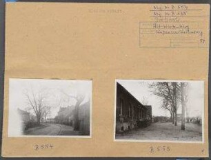 Stadtbilddokumentation Alt-Wartenberg. Berlin, Weißensee (später Lichtenberg), OT Wartenberg, Dorfstraße