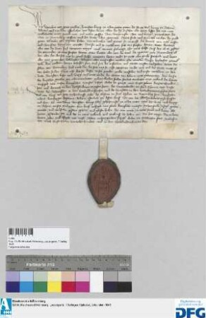 Georg, Abt des Benediktinerklosters St. Egidien in Nürnberg, stellt ein Vidimus aus von der Urkunde des Königs Wenzel d.d. 16. Dezember 1396.