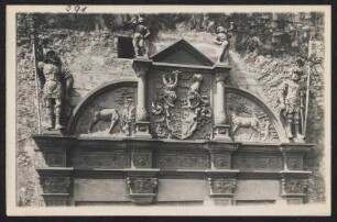 391, (Tübingen. Oberes Schloßportal).