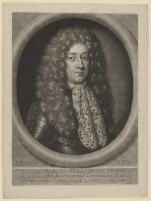 Bildnis des Frederico, Kurfürst von Brandenburg