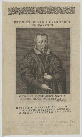 Bildnis des Georgivs Everhard