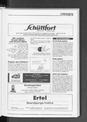 Einmal nicht aufgepasst