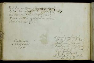 Carl Conrad Ludwig Ruperti. Göttingen, 22.1.1754.