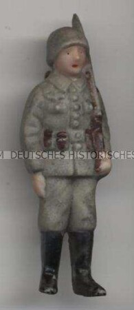 WHW-Abzeichen, Soldaten der Wehrmacht: Infanterist, 5. Reichsstraßensammlung März 1938, durchgeführt von der SA, SS u.a.