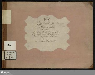 Sit nomen Domini benedictum - Mus.4657-E-33 : V (2), Coro, orch; F