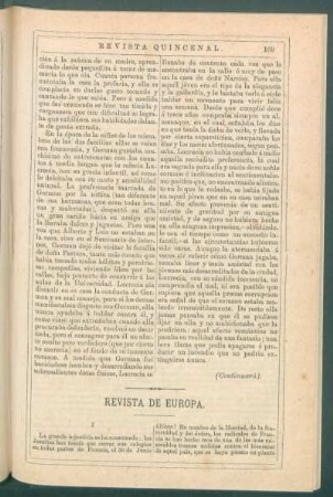 Revista de Europa.