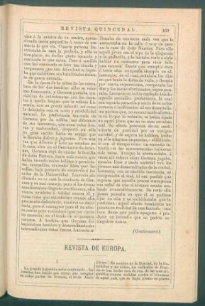 Revista de Europa.