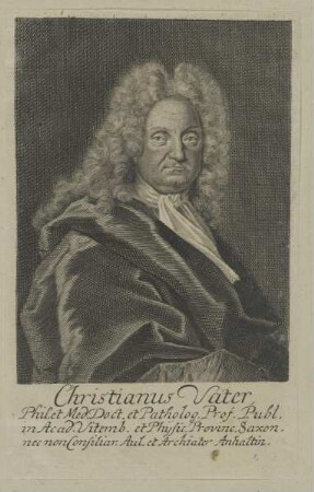 Bildnis des Christianus Vater