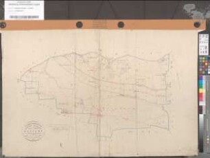 Urkarte der Flur 27 der Katastergemeinde Borgholzhausen-Land (Untergemeinde Barnhausen)