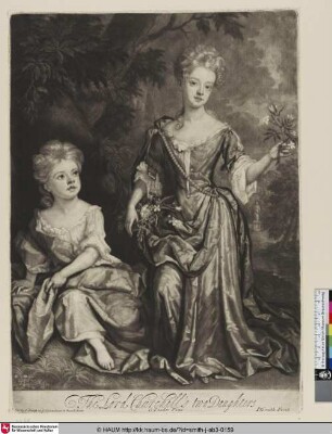 The Lord Churchill's two Daughters [Henrietta and Anne Churchill]
